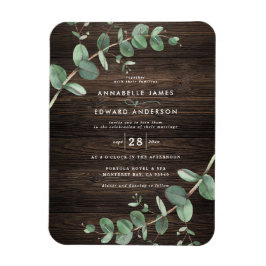 Reuzenbruin Eucalyptus botanisch donker hout Magneet