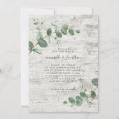 Reuzenbruin Eucalyptus botanisch wit hout Kaart (Voorkant)