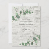 Reuzenbruin Eucalyptus botanisch wit hout Kaart (Voorkant)