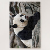 Reuzend Giant Panda, Jigzaag Puzzle Legpuzzel (Verticaal)