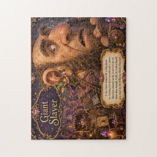 Reuzendoder Tiny Hunter Fantasy Avontuur Legpuzzel (Verticaal)