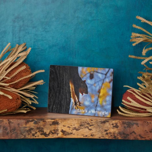 Reuzeneekhoorn Fotoplaat (Zijkant)