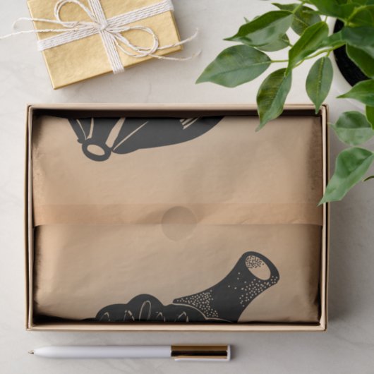 reuzeneikel tissuepapier (Geschenk)