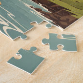 Reuzengebergte Noord-Ierland Legpuzzel (Zijkant)