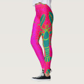 reuzengroene kreeft Thunder_Cove roze Leggings (Links)