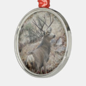 Reuzenhert Metalen Ornament (Links)