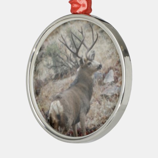 Reuzenhert Metalen Ornament (Links)