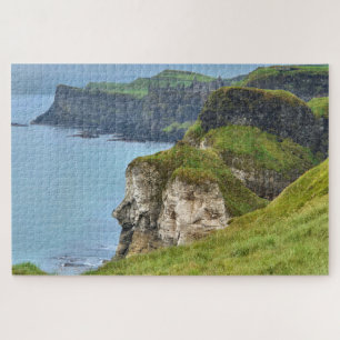Reuzenhoofd en kasteel Dunluce, Noord-Ierland Legpuzzel