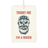 Reuzenhuid | Motorrijcyclus | Vertrouw me dat ik e Luchtverfrisser (Voorkant)