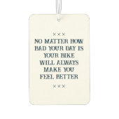 Reuzenhuid | Motorrijcyclus | Vertrouw me dat ik e Luchtverfrisser (Achterkant)