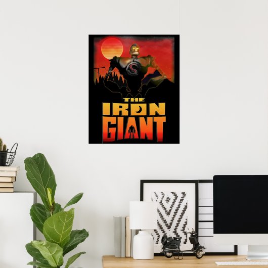 Reuzenijzer Poster (Thuiskantoor)