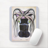 reuzeninktvis of inktvis, zeedier muismat (Met muis)