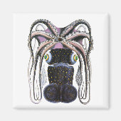  reuzeninktvis of octopus, zeedier magneet (Voorkant)