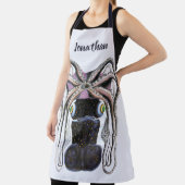 reuzeninktvis of octopus, zeedier schort (Insitu)