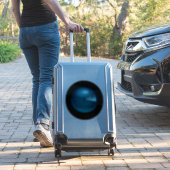 Reuzeninktvis op schip Sonar Gotisch Monster Nauti Sticker (Koffer Insitu)