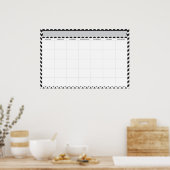 Reuzenkalender Poster (Keuken)