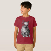 Reuzenkattenjongen shirt (Voorkant volledig)