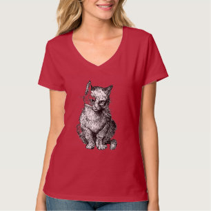 Reuzenkattenvrouwen shirt
