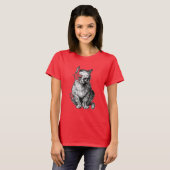 Reuzenkattenvrouwen shirt (Voorkant volledig)