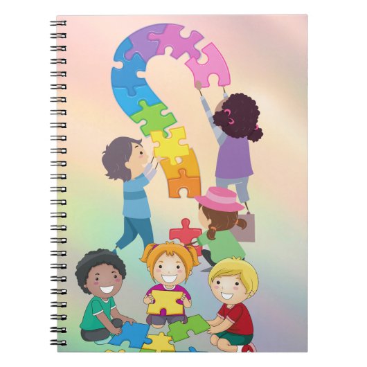 reuzenkleurig notitieboek (Voorkant)