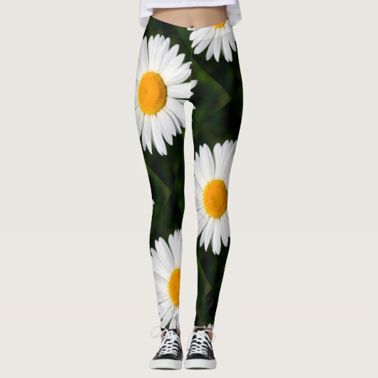 reuzenmadeliefje leggings (Voorkant)