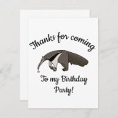 Reuzenmiereneter Gelukkige Verjaardag Bedankkaart (Voorkant / Achterkant)