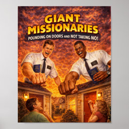 Reuzenmissionarissen: De Klop Die Niet Genegeerd K Poster