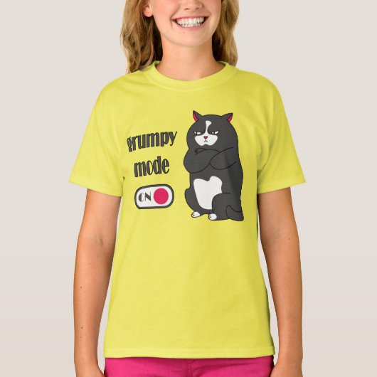 Reuzenmodus op grappige katten met T-shirt (Voorkant)