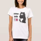 Reuzenmodus op grappige katten met T-shirt (Voorkant)