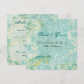 Reuzenmoeras verloving kaart (Voorkant / Achterkant)