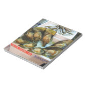 Reuzenmosselen Tsukiji vismarkt, Tokio, Japan Notitieblok (Linkerzijde)