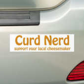 reuzennerd bumpersticker (Op auto)