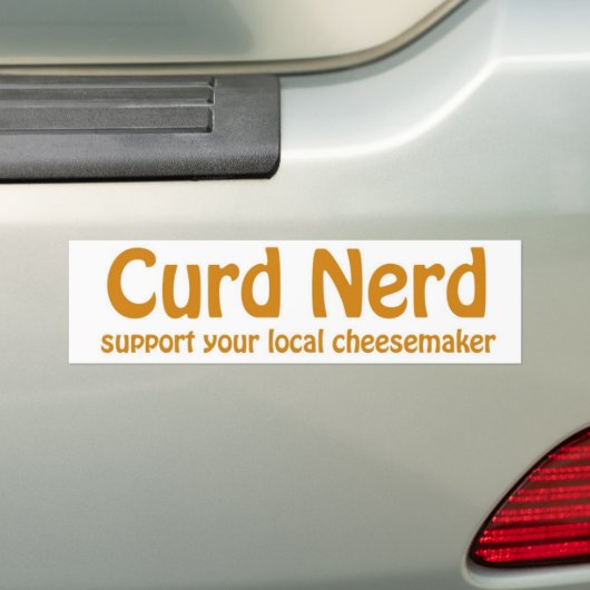 reuzennerd bumpersticker (Op auto)