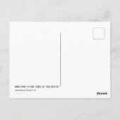 Reuzenolijfboom Cyprus briefkaart (Achterkant)