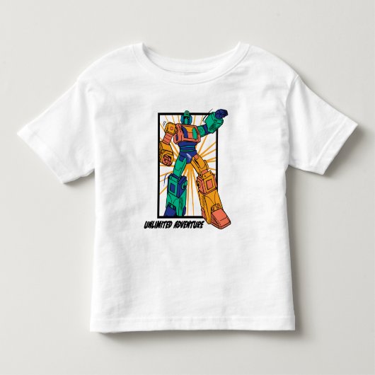 Reuzenoorlogrobot: Onbeperkt Avontuur Kinder Shirts (Voorkant)