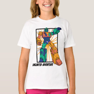 Reuzenoorlogrobot: Onbeperkte Avontuur T-shirt