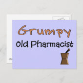 Reuzenoude apotheker T-shirts en cadeautjes Briefkaart (Voorkant / Achterkant)