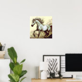 Reuzenpaard Poster (Thuiskantoor)