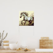 Reuzenpaard Poster (Keuken)