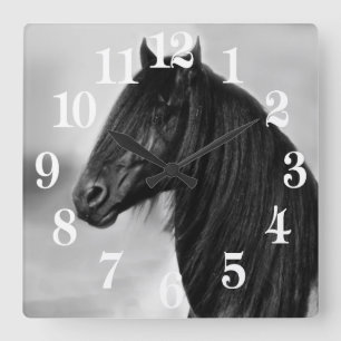Reuzenpaard Vierkante Klok