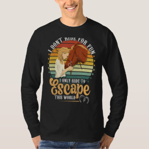 Reuzenpaarden om deze vrouwelijke ruggen van de we t-shirt
