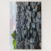 Reuzenpad Antrim Ierland.  Legpuzzel (Verticaal)