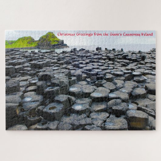 Reuzenpad Antrim Ierland Legpuzzel (Horizontaal)