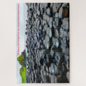 Reuzenpad Antrim Ierland Legpuzzel (Verticaal)