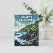 Reuzenpad Ierland Briefkaart (Staand voorkant)