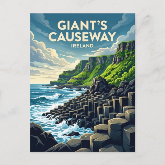 Reuzenpad Ierland Briefkaart (Voorkant)
