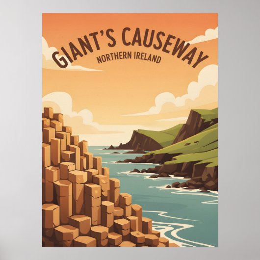 Reuzenpad Noord-Ierland Poster (Voorkant)