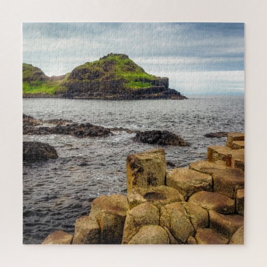Reuzenpad Puzzel | Kustkunst van Basalt (Verticaal)