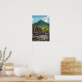 Reuzenpad Reis Kunst Vintage Poster (Keuken)