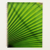 Reuzenpalmbladpatroon Planner (Voorkant)